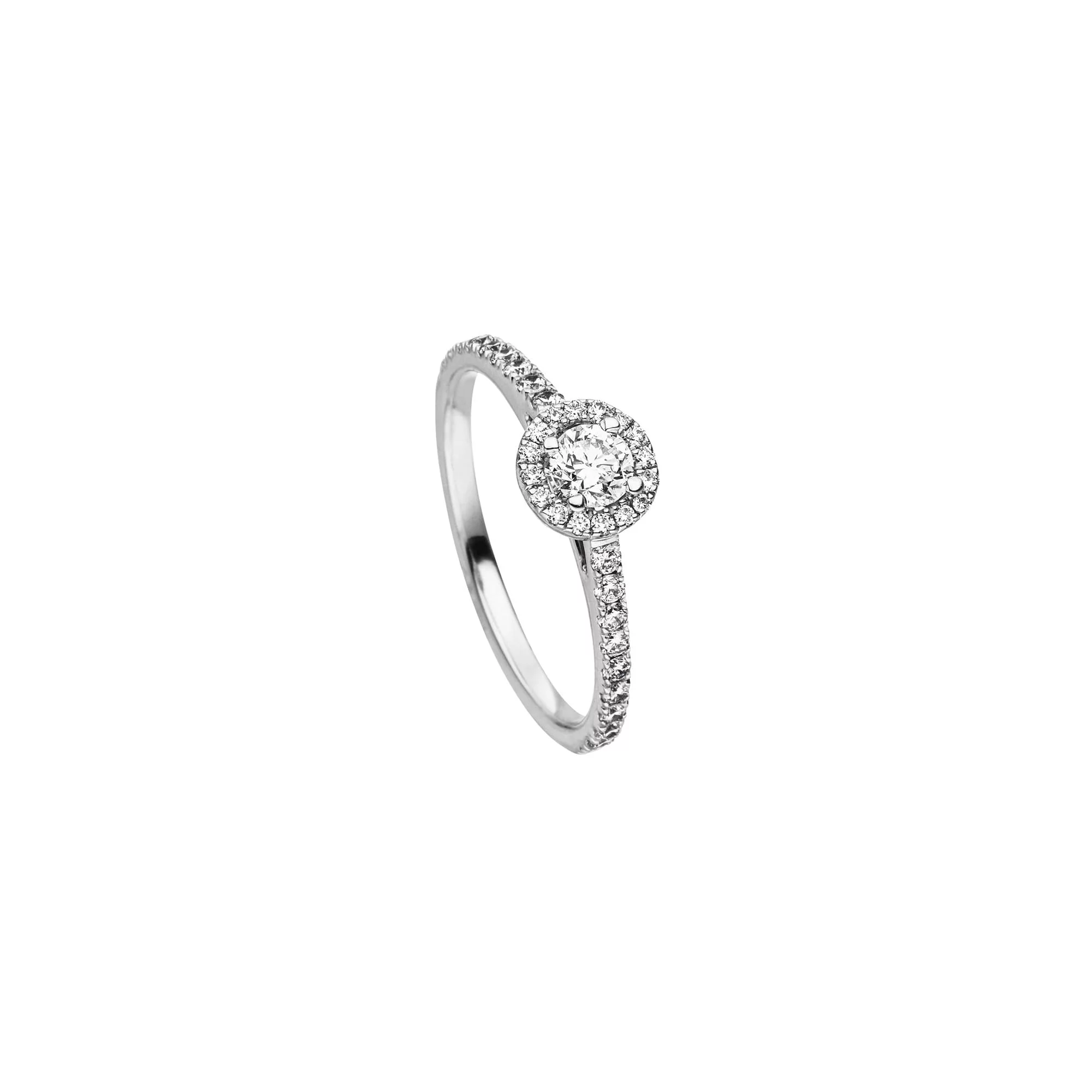 Platin Ring "Classico" mit Baguette Diamanten von Henrich & Denzel bei Juwelier Fridrich in München
